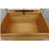 Image 2 : Wooden Storage Box on Casters 17" x20" x 25" 