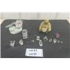 Image 1 : Lot of Crystal Glass Figures + Inuit Carving