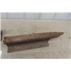 Image 3 : 2 Heavy Duty Railway Track Anvils - Longest 19.5" 