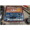 Image 4 : Mastercraft Socket Set in Case, Wire Brush Attachments, Hammer, Second Socket Set, Assorted Sockets