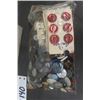 Image 6 : Large Assortment of Vintage Buttons in Small Boxes  + a Few Spools of Thread