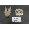Image 1 : Silvertown Safety League License Plate Topper CAA Car Badge