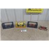 Image 1 : 4 Boxed Die Cast Cars - (3) 1:25 Scale , (1) 1:43 Scale Chrysler Convertible