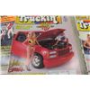 Image 7 : 8 Hot Rod Magazines- 1970's + 9 Truckin Magazines 1990's