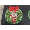 Image 2 : Pair of Vintage 1960's 7Up Cardboard Double Sided French Christmas Signs New Old Stock Approximately