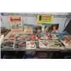 Image 1 : Large Selection of Star Weekly Magazines 1940's - 1970's plus Cardboard Easel Back Sign 12.5"×19"