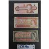 Image 1 : 3 Canadian $2 Bills: 1954, 1974, 1986