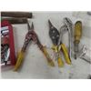 Image 4 : Metal Tool Box Full of Sockets, Tin Snips, Crescent Wrenches, and Odd Tools 