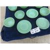 Image 4 : 9 Fire King Jadeite Items, Handled Mixing Bowl with Pour Lip , Bowls, Plates