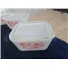 Image 6 : 6 Pyrex Refrigerator Dishes +Casserole Dishes