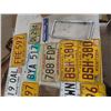 Image 4 : 27 Manitoba License Plates 