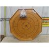 Image 1 : Crokinole Board with Pucks - 28" Wide