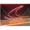 Image 3 : Light Up Ski-Doo Sign 9" x 12"  + Leather Ski-Doo Gloves
