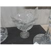 Image 3 : Crystal / Cut Glass/ Pin Wheel ; Decanter, Vase, Tray, Bowl