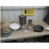 Image 1 : Spice Counter Rack, Wolf Gang Pack Frying Pan, Stir Fry Frying Pan, Plus Odds