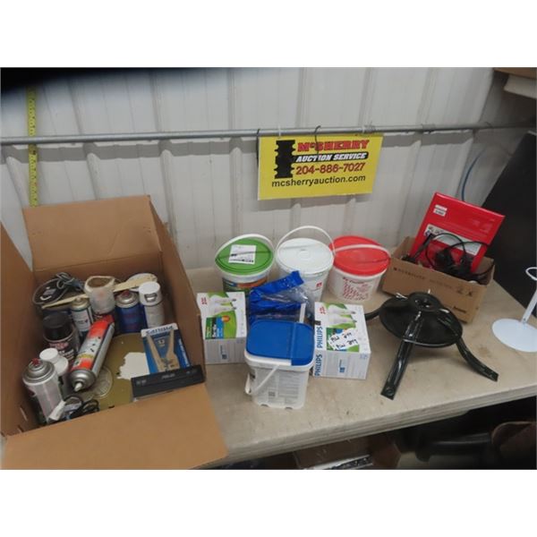 Paints Cleaner, New Crimping Tool, Light Bulbs, Flextile, Head Sets, Plus More