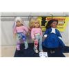 Image 1 : (3) American Girl Dolls 18", Like New Condition 