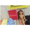 Image 2 : American Girl 18" Doll with 25+ American Girl Clothes, Shoes + Hats,  All Like New Condition