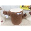 Image 3 : 3 Charlie Bears: 2) Brown Toad Stool 15"+20", 1),Large Log 15"+20"