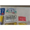 Image 4 : 10 Assorted License Plates: Manitoba, Trailer, Bicycle, Michigan, Ontario, North Dakota