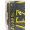 Image 2 : Vintage 1960's Manitoba Motorcylce License Plate