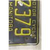 Image 3 : Vintage 1960's Manitoba Motorcylce License Plate
