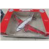 Image 2 : Anheuser Busch 1936 DC-3 Die Cast Metal Plane, Schabak 1:250 Scale Boeing  747 + Concorde - All in B