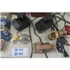 Image 3 : Craftsman Battery Charger, DeWalt Charger, Shut Off Valves, Pad Locks 