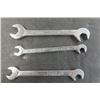 Image 4 : 13 Assorted Snap On + Mac Tools Open End Offset Wrenches 3/16"-7/16"