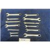 Image 1 : 13 Assorted Snap On Wrenches- Std + Metric + BS Sizes Most are Combo Wrenches