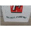 Image 3 : Heavy Tin 7Up Sign- 18"×19.5"
