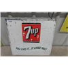 Image 4 : Heavy Tin 7Up Sign- 18"×19.5"