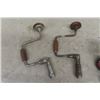 Image 2 : 2 Vintage Bit Braces Drills + 2 Hand Drills