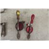 Image 3 : 2 Vintage Bit Braces Drills + 2 Hand Drills