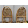 Image 3 : Pair of Made in Canada Snowshoes 10"×36" - 1 Missing Foot Harness