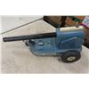 Image 5 : Early Lincoln Pressed Tin Cannon, Nylint Missile Launcher 