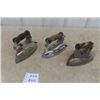 Image 1 : 3 Antique Electric Irons 