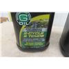 Image 2 : 2 Jugs 2 Cycle Bio Synthetic Green Engine Oil, 3.8L Each - New Unused