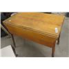 Image 4 : 4 Leg Drop Leaf Table 30"×36"×40.5"
