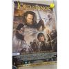 Image 1 : Movie Posters: Lord of The Rings 27"×39", Lord of The Rings: 2 Towers 22"×34", Star Wars 22"×34", Ha