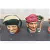 Image 3 : 6 Royal Doulton Toby Mugs:Lumber Jack 1946, Falstaff 1949, Granny, 3 Royal Doulton Marked