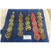 Image 1 : 24 pc Horse Brass on 5 Straps