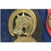 Image 9 : 24 pc Horse Brass on 5 Straps