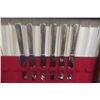 Image 3 : 55 pcs Rogers + Sons Flatware - 2 Styles in Wooden Box