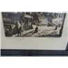 Image 3 : 2 Signed + Framed Sybil Andrews Etchings Printed with Tones- Largest 15"×17"