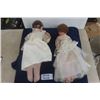 Image 8 : 2 Antique Dolls : 24"-25" Tall