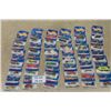 Image 1 : 30 Vintage Hot Wheels Die Cast Cars - New Old Stock on Cards 