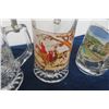 Image 7 : 15 Various Stein Mugs: Clear Glass, All Metal, Some Limited Edition 