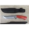 Image 2 : 4 Hunting Knives with Sheaths: 6-7" Blades