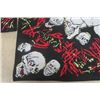 Image 4 : (10) 100% Cotton Skull Hankerchiefs 22"×22"